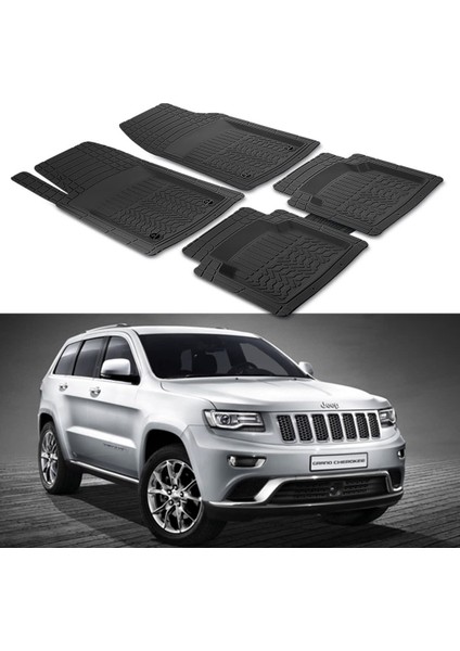 Jeep Grand Cherokee Wk2 Facelift 2013 Uyumlu Paspas Seti PP556A1