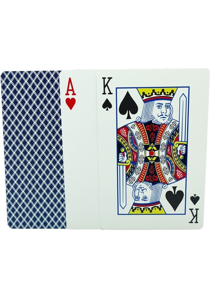 Mavi Pvc Plastik Su Geçirmez iskambil Oyun Kağıdı cin387mv indirimleri