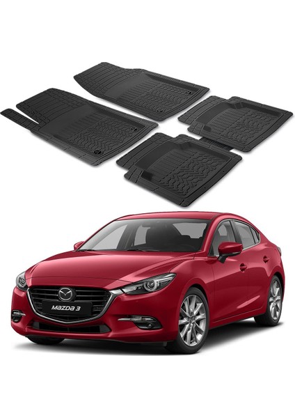 Mazda 3 Bm 2013-2019 Uyumlu Paspas Seti PP648A1