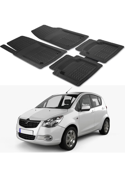 Opel Agila B 2007-2014 Uyumlu Paspas Seti PP760A1