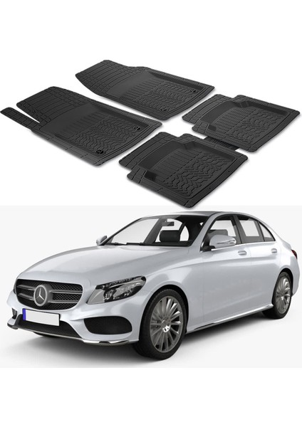 Mercedes C-Klasse W205 2002-2014 Uyumlu Paspas Seti PP672A1