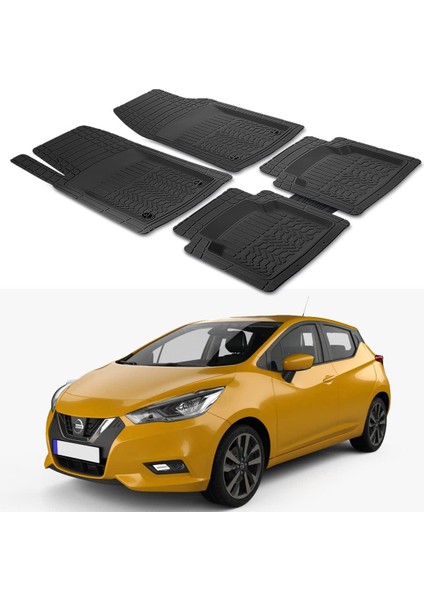 Nissan Micra 2016+ Uyumlu Paspas Seti PP722A1