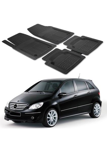 Mercedes B-Klasse W245 2005-2011 Uyumlu Paspas Seti PP666A1