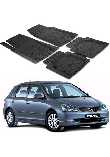 Honda Civic 2001-2006 Uyumlu Paspas Seti PP471A1