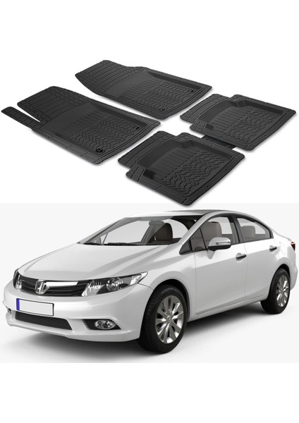 Honda Civic 2012-2016 Uyumlu Paspas Seti PP473A1