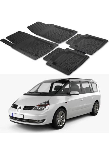 Renault Grand Espace 2011+ Uyumlu Paspas Seti PP837A1