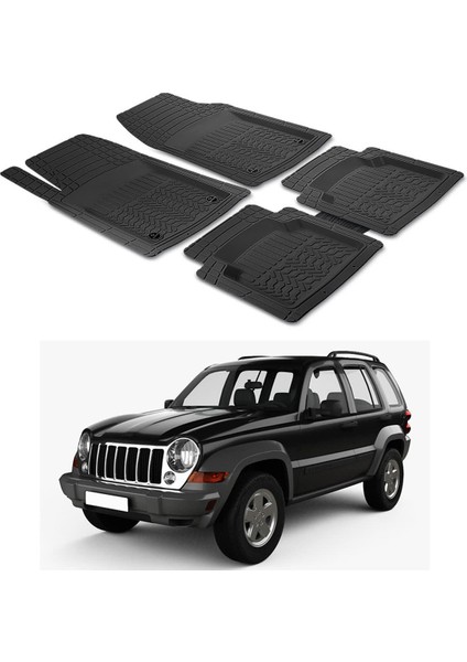 Jeep Cherokee Kj 2001 - 2008 Uyumlu Paspas Seti PP147A1