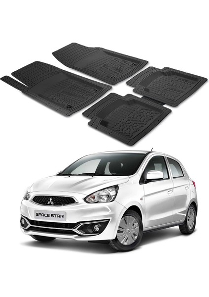 Mitsubishi Space Star 2012+ Uyumlu Paspas Seti PP707A1