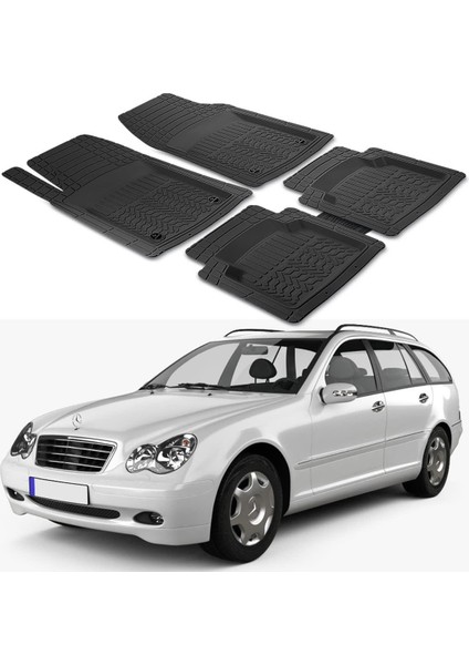 Mercedes C-Klasse W203 2000-2007 Uyumlu Paspas Seti PP670A1