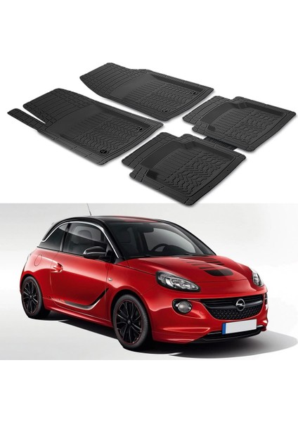 Opel Adam 2013 Uyumlu Paspas Seti PP758A1