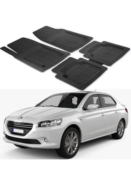 Peugeot 301 2013 Uyumlu Paspas Seti PP808A1