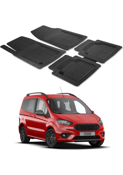 Fort Tourneo Courier 2014+ Uyumlu Paspas Seti PP466A1