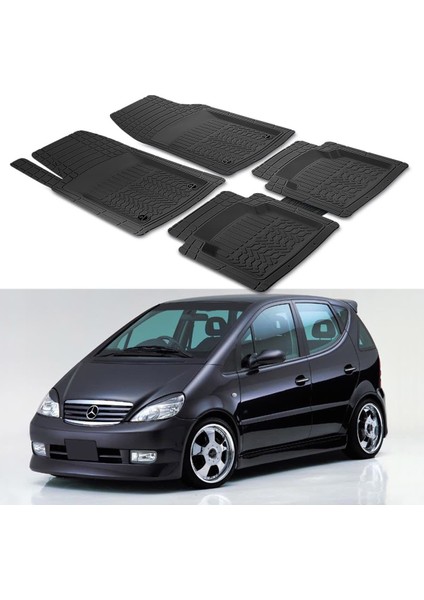 Mercedes A-Klasse W168 2004 Uyumlu Paspas Seti PP664A1