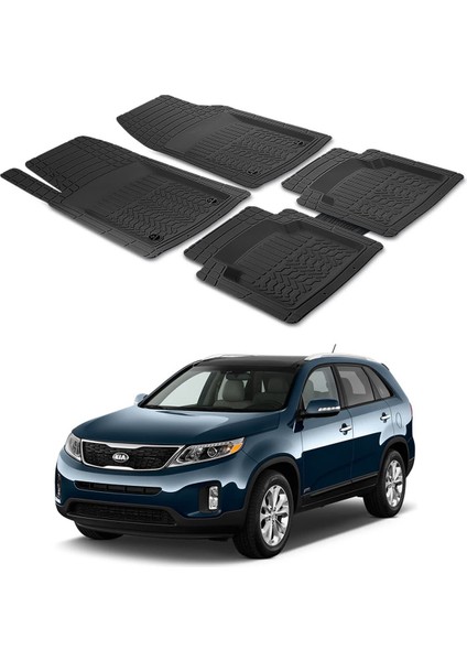 Kia Sorento 2 Xm 2009 - 2014 Uyumlu Paspas Seti PP141A1