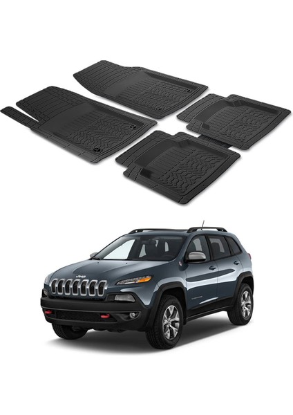 Jeep Cherokee Kl 2013 + Uyumlu Paspas Seti PP146A1