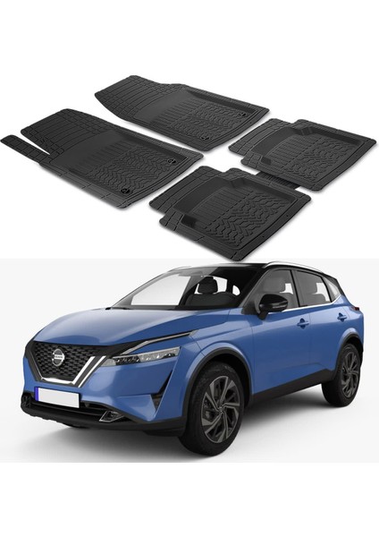 Nissan Qashqai 2021+ Uyumlu Paspas Seti PP749A1