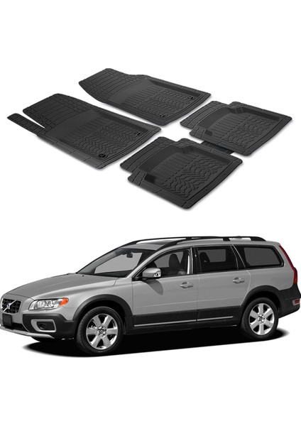 Volvo XC70 Typ B 2007 - 2016 Sw Uyumlu Paspas Seti PP022A1