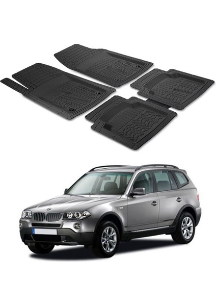 Bmw X3 E83 2003 - 2010 Uyumlu Paspas Seti PP187A1