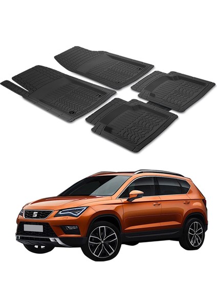 Seat Ateca 2016 + Uyumlu Paspas Seti PP073A1