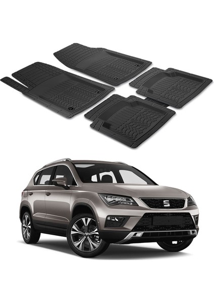 Seat Tarraco 2018 + Uyumlu Paspas Seti PP072A1