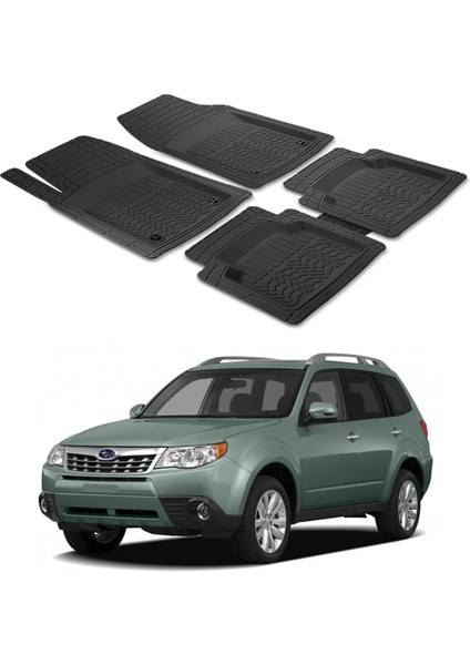 Subaru Forester Sh 2008 - 2013 Uyumlu Paspas Seti PP052A1