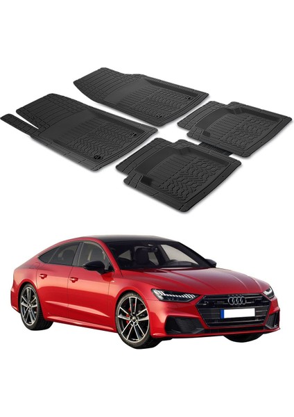 Audi A7 C8 2018 Uyumlu Paspas Seti PP234A1