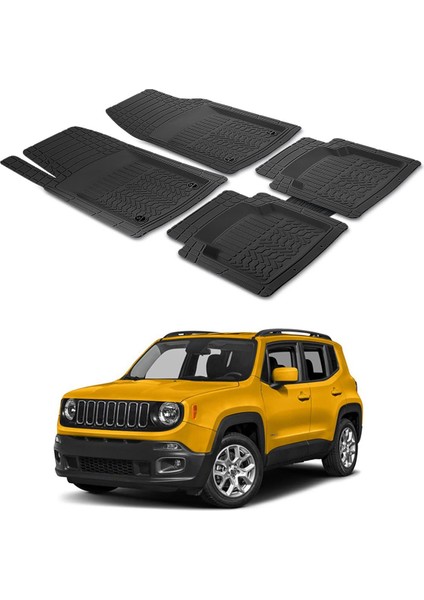 Jeep Renegade 2014 + Uyumlu Paspas Seti PP144A1