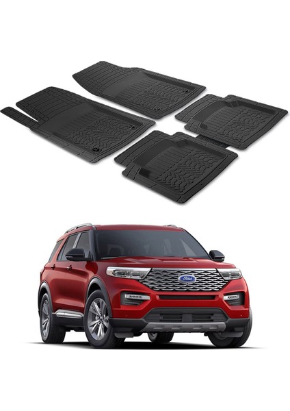 Ford Explorer 6 2020 + Uyumlu Paspas Seti PP162A1