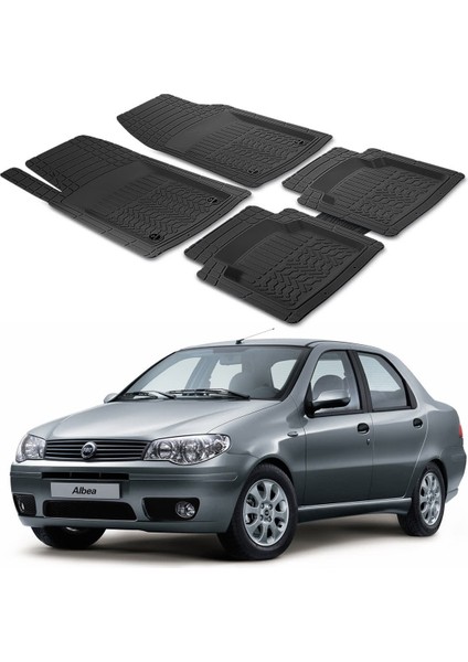 Fiat Albea 2002-2012 Uyumlu Paspas Seti PP398A1