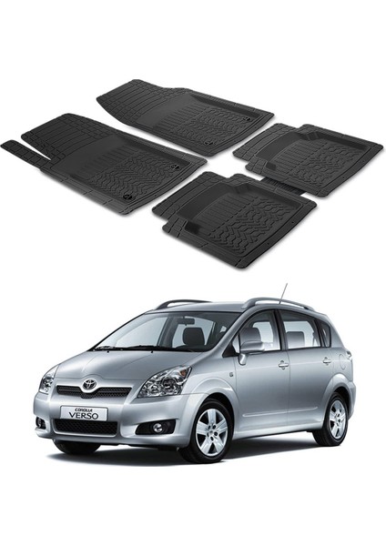 Toyota Avensis Verso 2001 - 2009 Sw Uyumlu Paspas Seti PP034A1