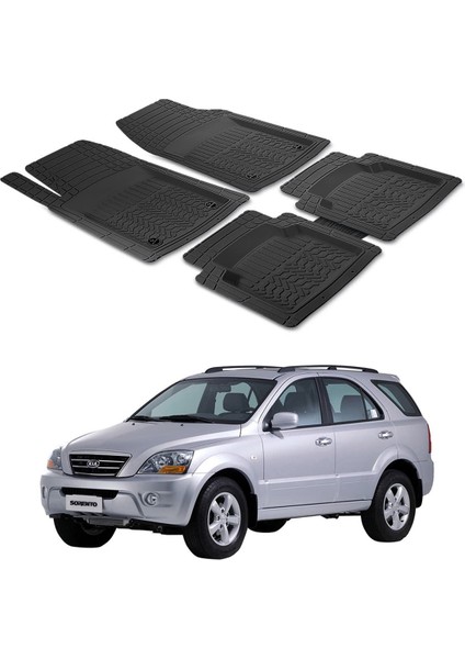 Kia Sorento 1 Jc 2002 - 2009 Uyumlu Paspas Seti PP142A1