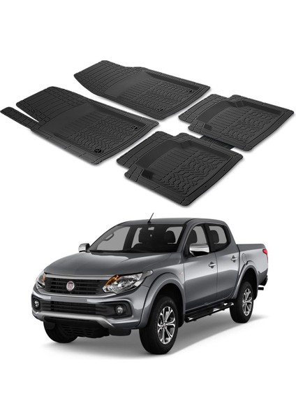 Fiat Fullback 2016+ Uyumlu Paspas Seti PP409A1