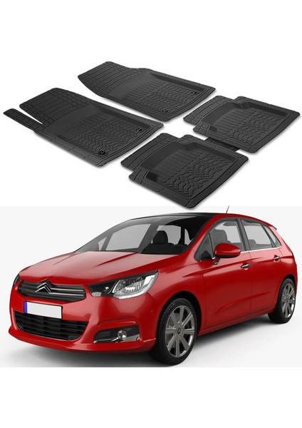 Citroen C4 2015+ Uyumlu Paspas Seti PP347A1