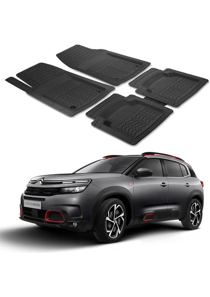 Citroen C5 Aircross 2020+ Uyumlu Paspas Seti PP357A1
