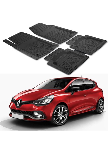 Renault Clio 4 2012-2019 Uyumlu Paspas Seti PP833A1