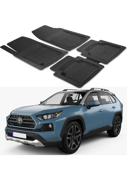 Toyota Rav4 XA50 Adventure 2013-2019 Uyumlu Paspas Seti PP952A1