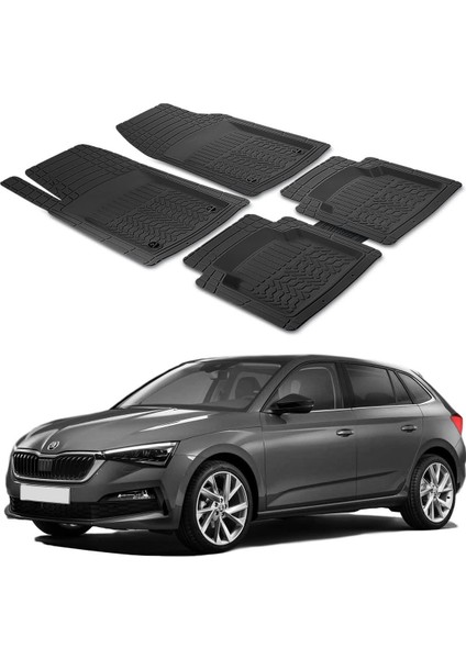 Skoda Scala 2018+ Uyumlu Paspas Seti PP896A1