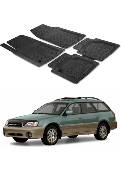 Subaru Outback 2 1999 - 2003 Uyumlu Paspas Seti PP050A1