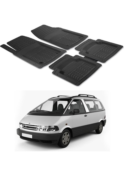 Toyota Previa 1990 - 2005 Uyumlu Paspas Seti PP032A1