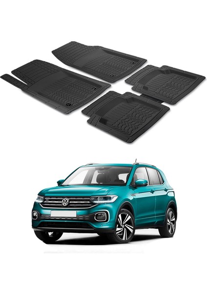 Vw T-Cross 2019 Uyumlu Paspas Seti PP007A1