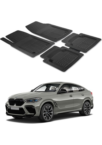 Bmw X6 M G06 2019+ Uyumlu Paspas Seti PP194A1