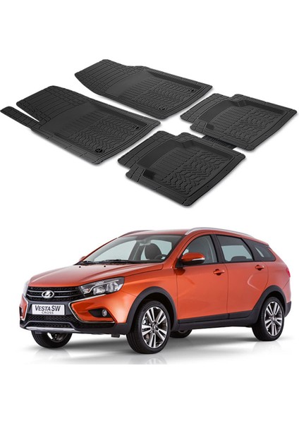 Lada Sw Kombi Und Sw Cross 2015 Sw Uyumlu Paspas Seti PP193A1