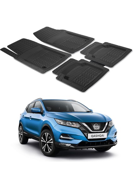 Nissan Qashqai J11 2014 - 2021 Uyumlu Paspas Seti PP106A1