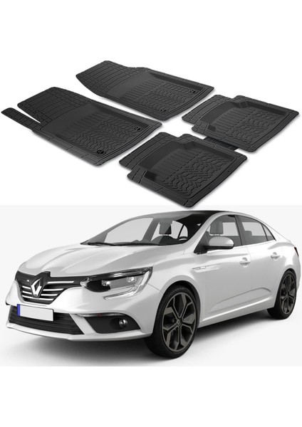 Renault Megane 4 2016+ Uyumlu Paspas Seti PP858A1