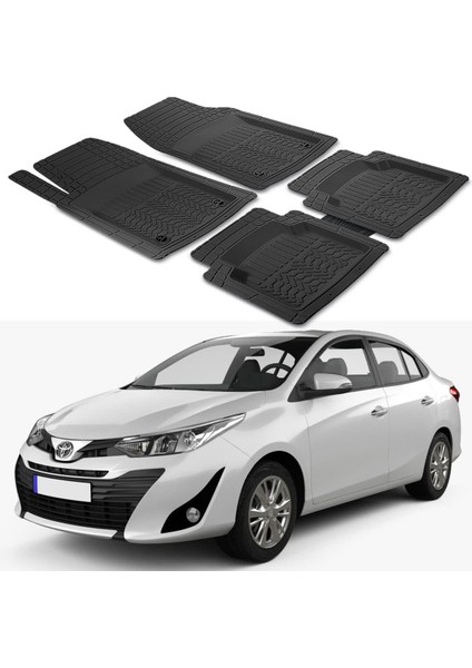 Toyota Vios XP150 2020+ Uyumlu Paspas Seti PP957A1