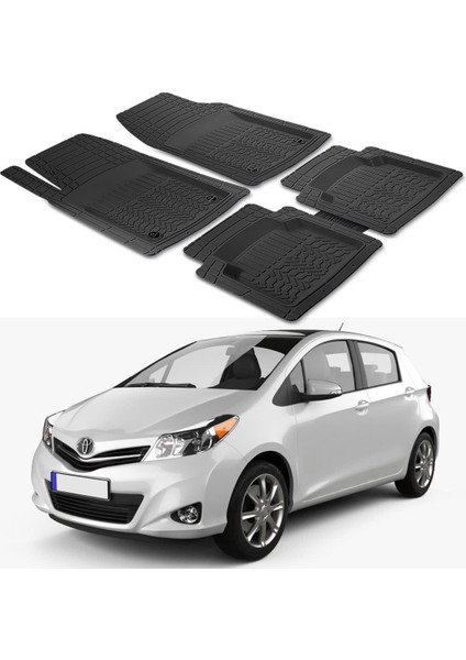 Toyota Yaris XP13 2011-2019 Uyumlu Paspas Seti PP958A1