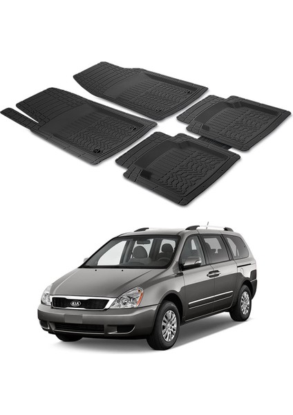 Kia Carnival 2 Vq 2006 - 2014 Uyumlu Paspas Seti PP138A1