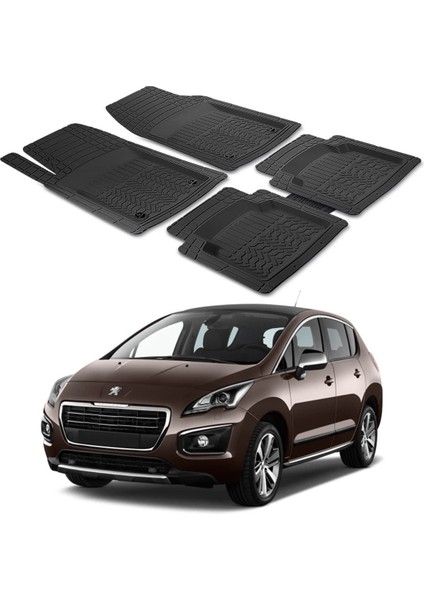 Peugeot 3008 2009 Uyumlu Paspas Seti PP804A1