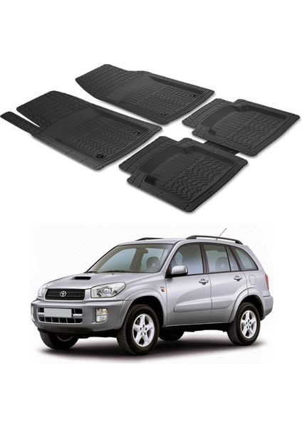 Toyota Rav4 2. Gen. 2000 - 2006 Uyumlu Paspas Seti PP037A1