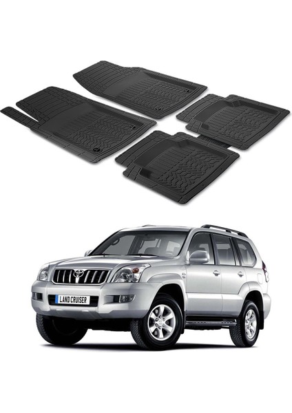 Toyota Land Cruiser J12 2002 - 2009 Uyumlu Paspas Seti PP043A1